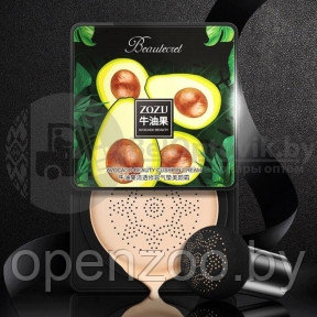 Кушон - тональный крем с экстрактом авокадо Zozu Beautecret Avocado Beauty Cushion Cream, 20 g - фото 1 - id-p146050822