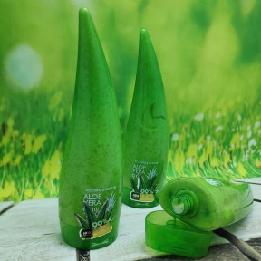 Ликвидация Универсальный скраб для лица и тела ALOE VERA 99, 260 ml (нежное очищение, интенсивное увлажнение). - фото 1 - id-p153788323