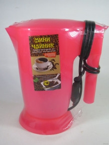 Электрический Мини-чайник, Малыш 0,5 литра Розовый - фото 1 - id-p109389592