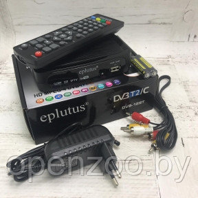 (Оригинал) Цифровой HD TV-тюнер DVB-T2 Eplutus DVB-128T - фото 1 - id-p145311075