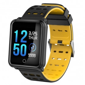 Смарт-часы Smart Watch N88 IP68 с функцией измерения давления Желтые - фото 1 - id-p121010728
