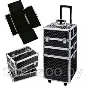 Бьюти кейс (чемодан на колесиках) для визажистов, стилистов, гримеров, мастеров ногтевого сервиса. XXXL 70 Х - фото 1 - id-p123245435