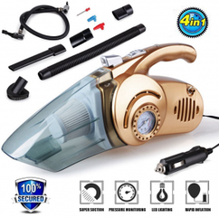 Автомобильный пылесос 4 в 1 Car Vacuum Cleaner DS12V