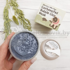 Elizavecca Очищающая кислородная маска на основе глины Milky Piggy Carbonated Bubble Clay Pack, 100 мл,