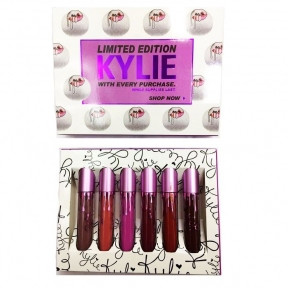 Набор помад Kylie Limited Edition With Every Purchase (6 оттенков) - фото 1 - id-p109390563