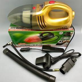 Автомобильный пылесос Auto Vacuum Tire Inflator (с функцией компрессора) - фото 1 - id-p174954156