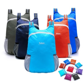 Складной компактный рюкзак Tuban (ХИТ СЕЗОНА) Синий - фото 1 - id-p109389743