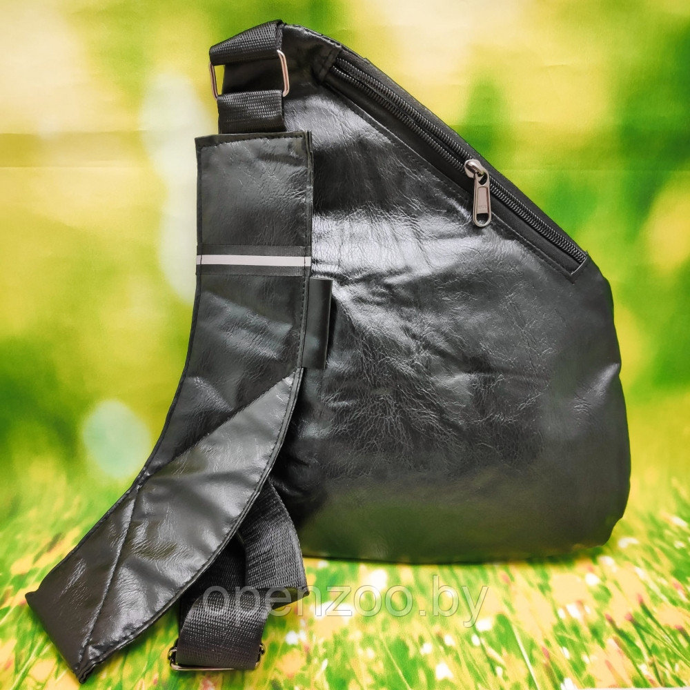 Универсальная сумка-кобура ультратонкая DXYZ (через плечо) Niid Fino Чёрная (текстиль) - фото 6 - id-p100557215