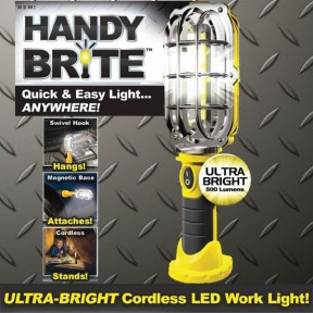 Универсальный светодиодный мини фонарик Handy Brite, 500 люмен - фото 1 - id-p109389800