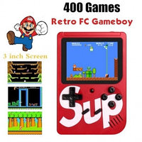 Игровая приставка Sup Game Box PLUS Retro 400 in 1 2.8 TFT 8 BIT 400 в 1 Красная