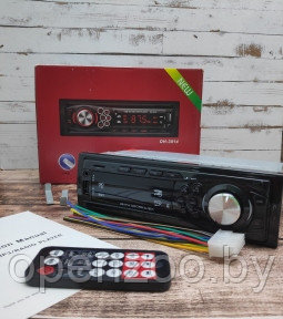 Автомобильная магнитола USB, MP3, AUX, MicroCD, мощность 60W с пультом ДУ модель  DH-3014