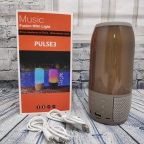 Беспроводная колонка PULSE3 mini. Серая