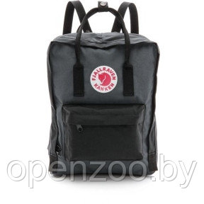 Классический рюкзак Fjallraven Kanken Черный с серым - фото 1 - id-p120328814
