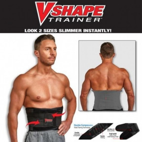 Корректирующий пояс для похудения Vshape Trainer (вейлонг) - фото 1 - id-p109393797