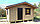 Дачный домик "Неманский" 5х5 из профилированного бруса толщиной 44 мм (базовая комплектация), фото 4