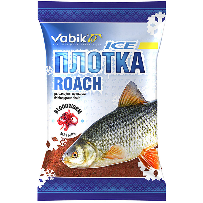 Прикормка зимняя Vabik Ice Плотва Мотыль