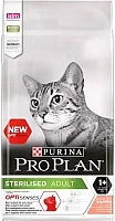 Сухой корм для кошек Pro Plan Sterilised Sensitive Adult OptiSenses с лососем - фото 1 - id-p190893587