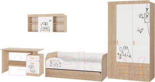 Комплект мебели для спальни Аквилон Кот