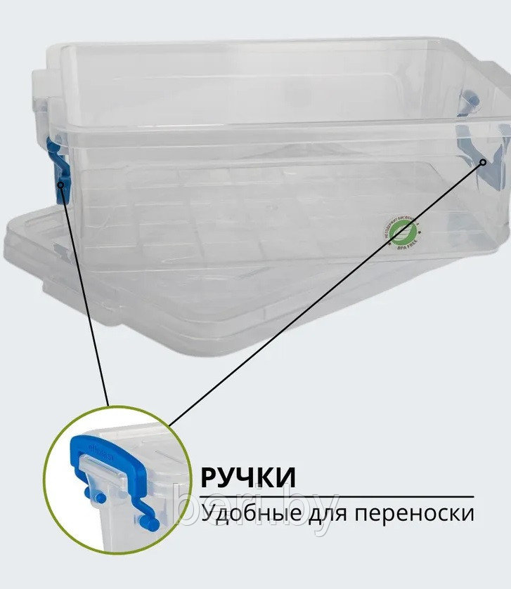 Elf-235 Контейнер для пищевых продуктов "Fresh Box" 5 л Эльфпласт - фото 4 - id-p190896906