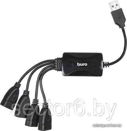 USB-хаб Buro BU-HUB4-0.3-U2.0-Splitter, фото 2