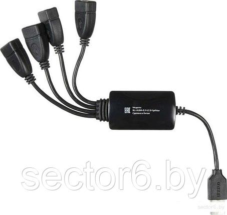 USB-хаб Buro BU-HUB4-0.3-U2.0-Splitter, фото 2