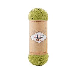 Пряжа Ализе Супервош Артисан (Alize Superwash Artisan) цвет 11 оливковый