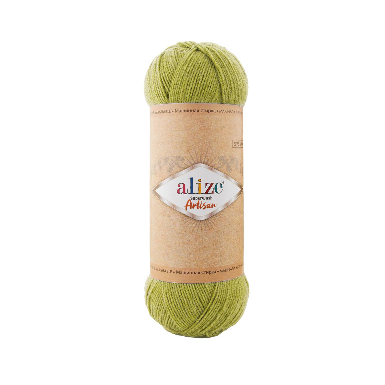 Пряжа Ализе Супервош Артисан (Alize Superwash Artisan) цвет 11 ...
