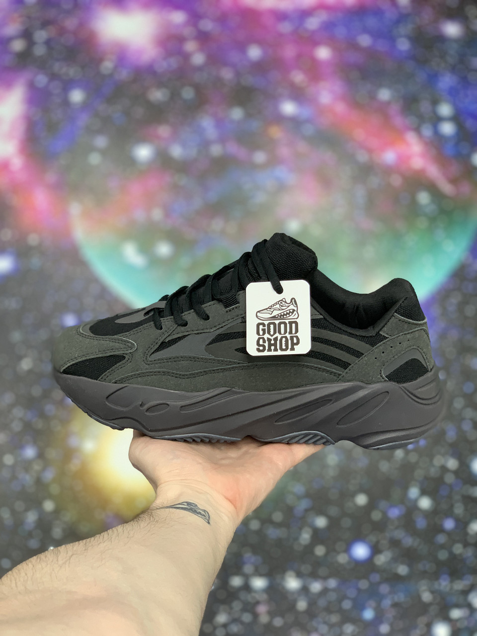 Кроссовки Adidas Yeezy Boost 700v2 Dark Grey Black
