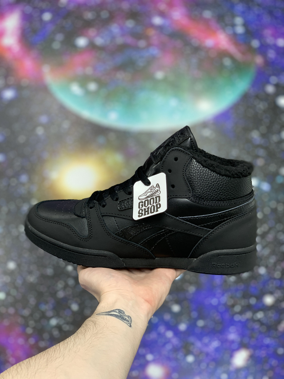 Кроссовки WTR Reebok Workout High All Black