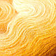 Пряжа Ангора Голд Омбре Батик (Angora Gold Ombre Batik) цвет 7358 горчица, фото 2