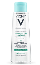 Мицеллярная вода VICHY для жирной и комбинированной кожи лица и глаз Purete Thermale Mineral Micellar Water