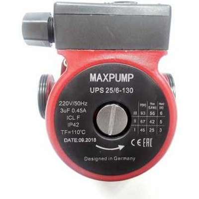 Циркуляционный насос MAXPUMP UPS 25/6-130 - фото 1 - id-p188826719