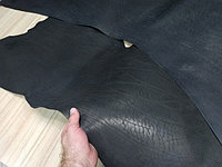 Юфть шорно-седельная Ворот 1,3-1,5 мм цвет черный
