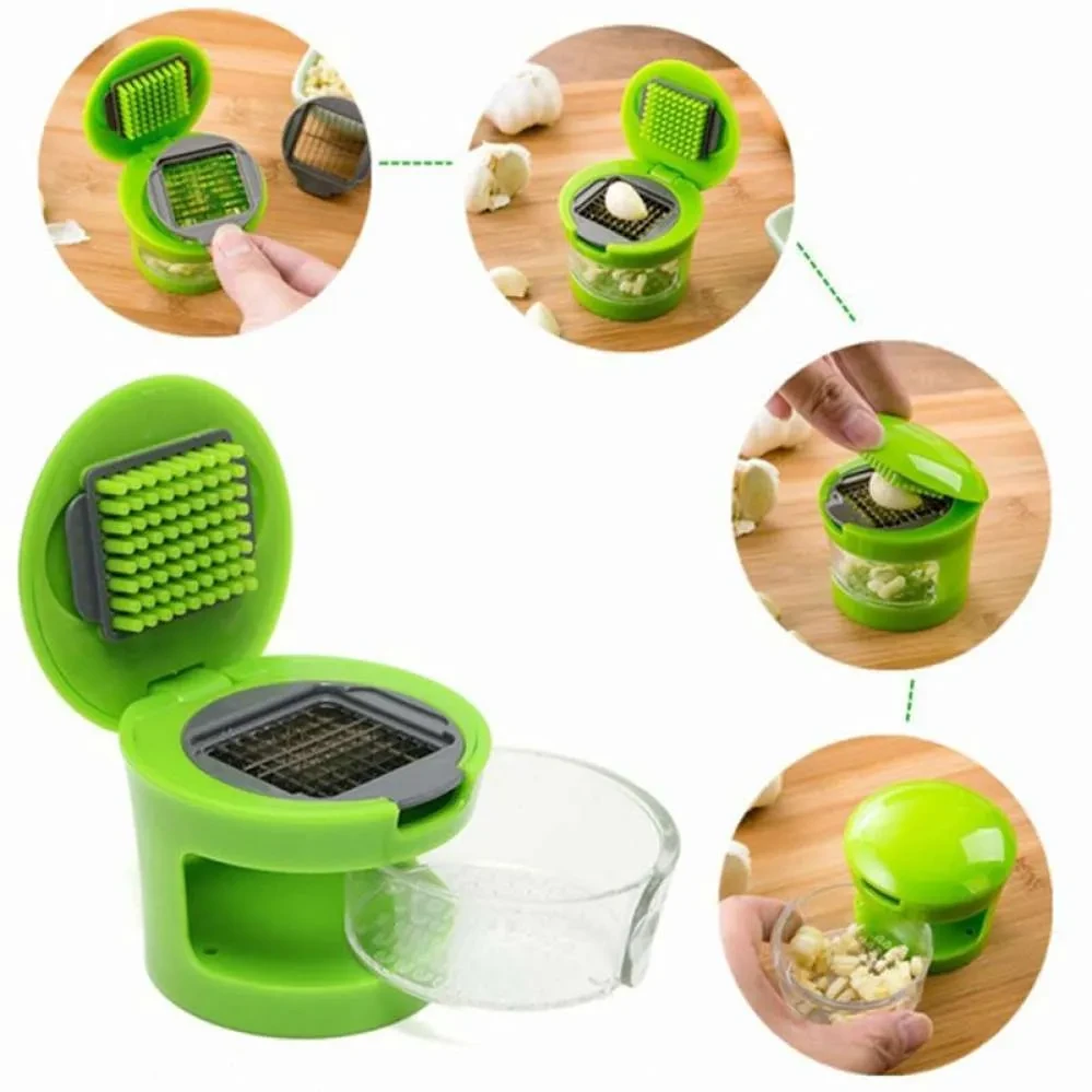 Измельчитель Garlic Chopper для чеснока с контейнером - фото 2 - id-p190935249