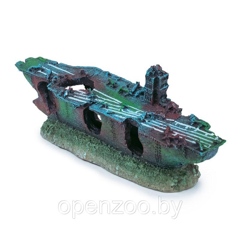 Декорация для аквариума Silver Berg "Авианосец" №730