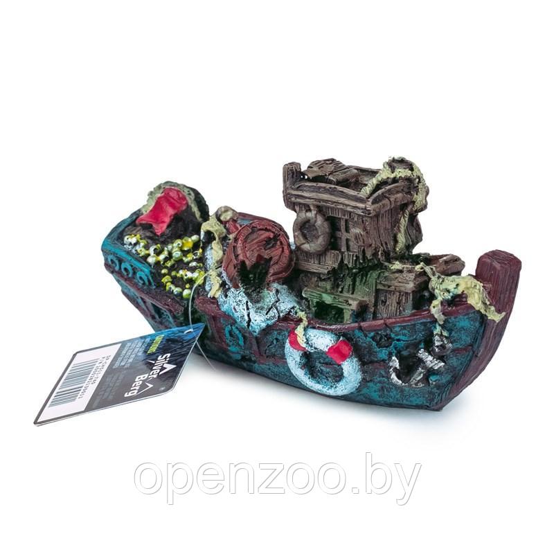 Декорация для аквариума Silver Berg "Лодка" №740, фото 1