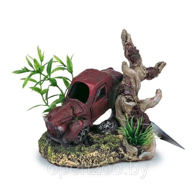 Декорация для аквариума Silver Berg "Машина" №706