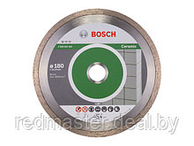 Алмазный круг 180х22 mm по керамике сплошной STANDARD FOR CERAMIC BOSCH 2608602204