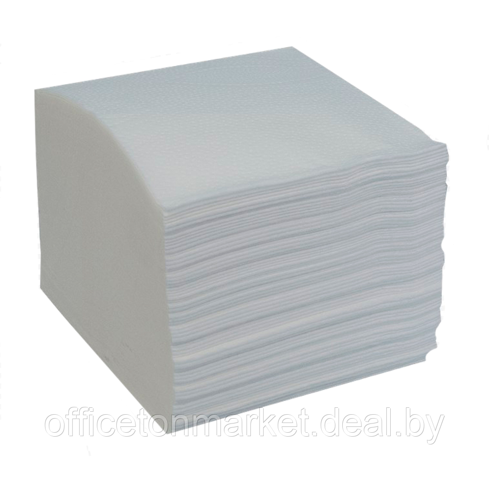 Салфетки бумажные "Бик-пак", 200 шт, 33x33 см, белый - фото 1 - id-p189200185