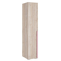 Шкаф однодверный «Лайк 01.01», 400 × 550 × 2100 мм, цвет дуб мария / роуз