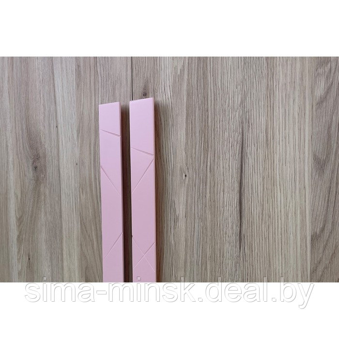 Шкаф двухдверный «Лайк 55.01», 800 × 550 × 2100 мм, цвет дуб мария / роуз - фото 2 - id-p190964211