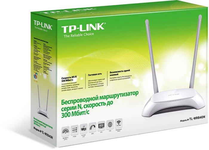 Беспроводной маршрутизатор TP-Link TL-WR840N - фото 4 - id-p190964390