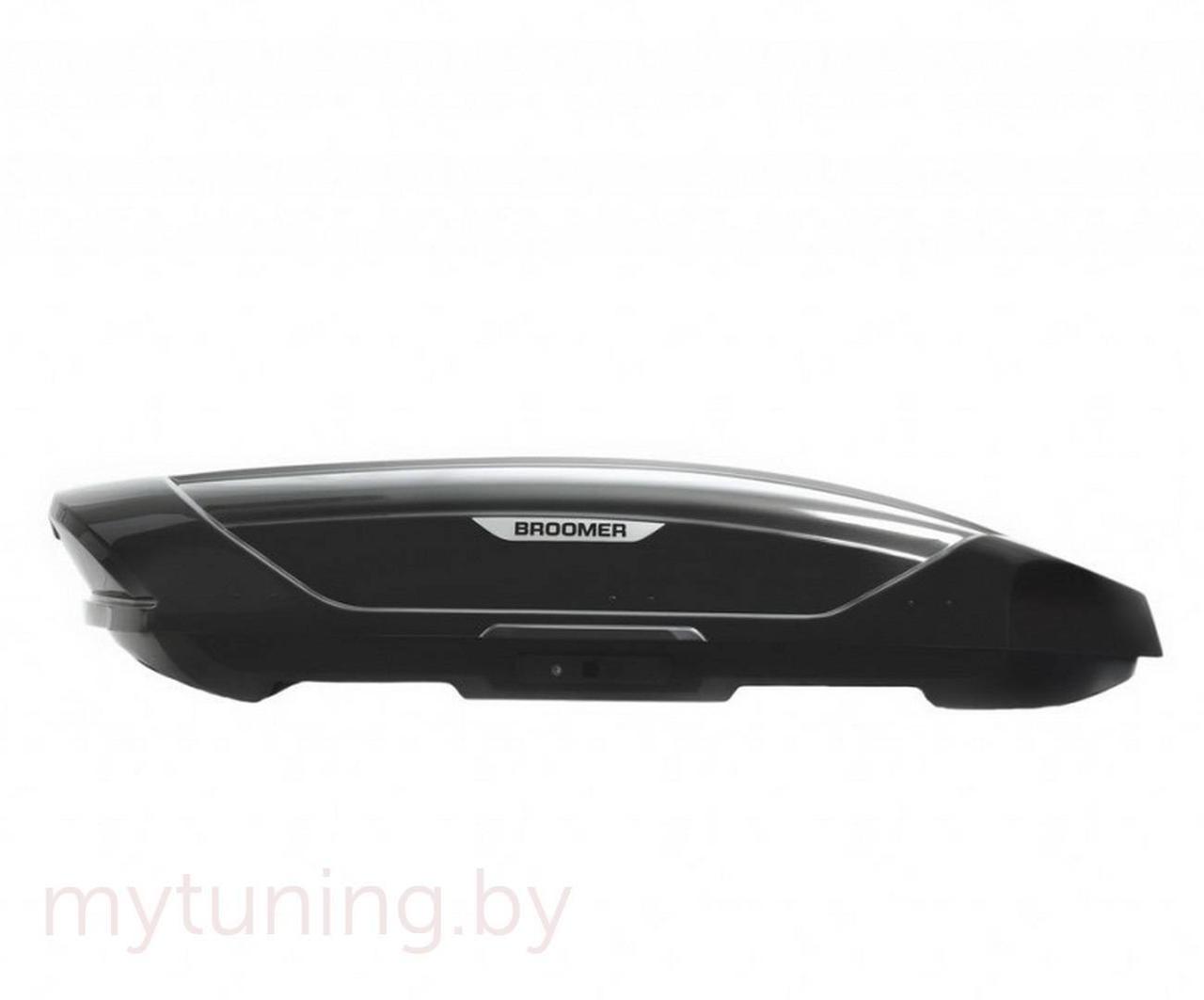 Автобокс Broomer Venture L (430 л.) АБС/ПММА (чёрный глянец)