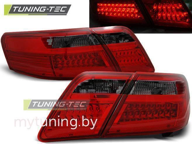 Задние фонари RED SMOKE LED для Toyota Camry V40