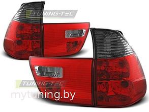 Задние фонари RED SMOKE для BMW X5 E53