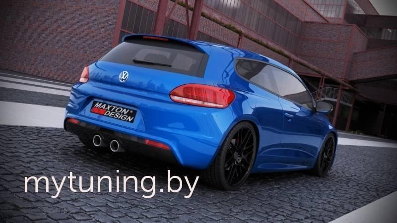 Диффузор заднего бампера для VW Scirocco III