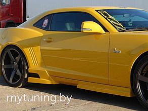 Комплект накладок на пороги для Chevrolet Camaro SS,RS