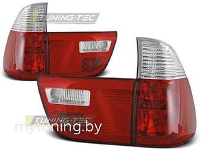 Задние фонари RED WHITE для BMW X5 E53