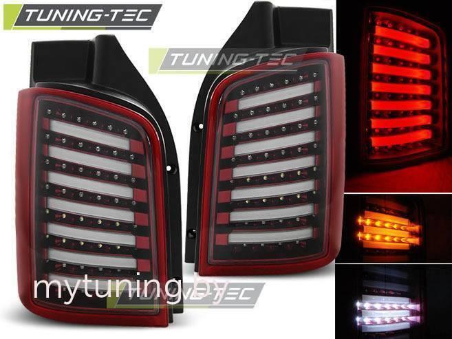 Задние фонари RED WHITE для VW T5 04.03-09 / 10-15