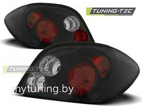 Задние фонари black для Peugeot 307
